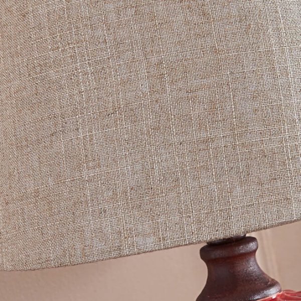 Modern Light Luxury Simple Ceramic Cylindrical 1-Light Table Lamp - Image 5