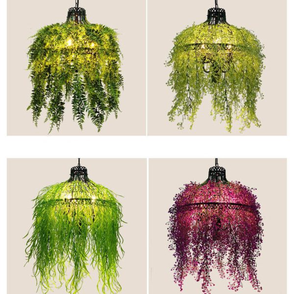 Creative Plant Vine Decorative 3-Light Chandelier - Image 10