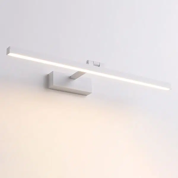 Modern Minimalist Long Iron Aluminum PC LED Vanity Light Wall Sconce Lamp For Bathroom - Image 19