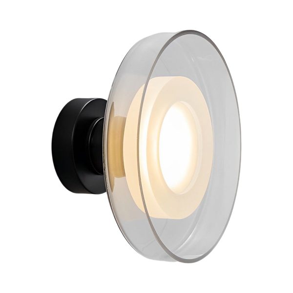 Creative Round Glass LED Post Modern Wall Lamp Wall Sconce Lighting - Image 9