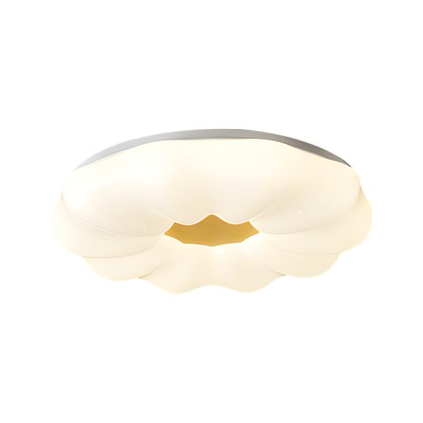 Creative Clouds Flowers Iron Acrylic 3 Step Dimming Modern Ceiling Lamp - Image 6