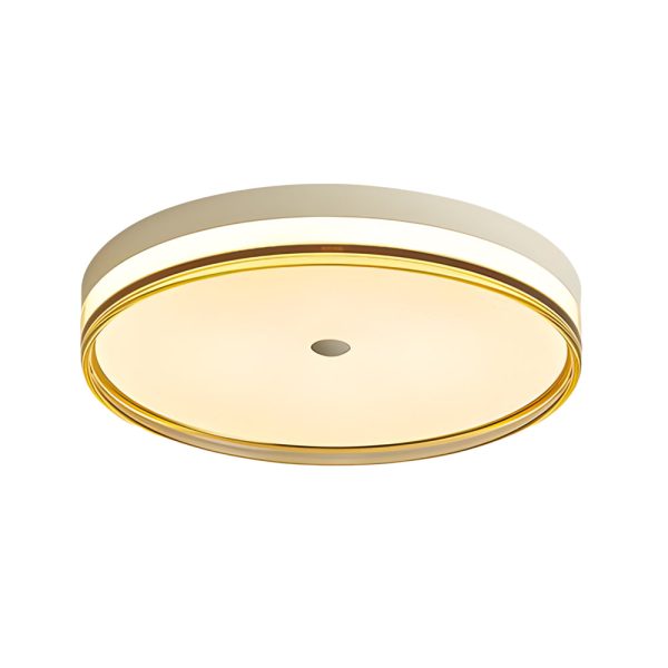 Modern Round Acrylic LED Flush Mount Ceiling Light - Image 8