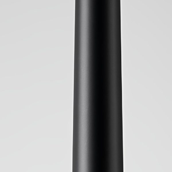 Minimalist Conical Long Tube Design COB Black Nordic Pendant Light - Image 7