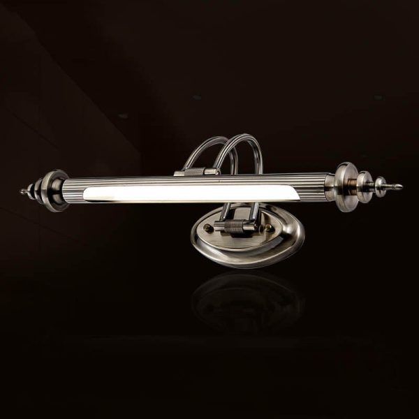 Modern Cylindrical Aluminum 1-Light LED Mirror Front Light - Image 13