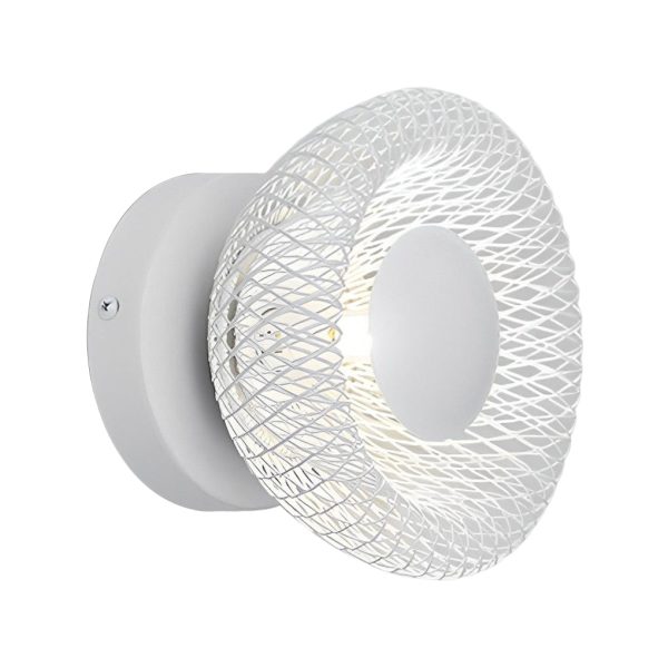 Artistic Creative Circular Nest Grid LED Modern Wall Sconce Lighting - Image 11