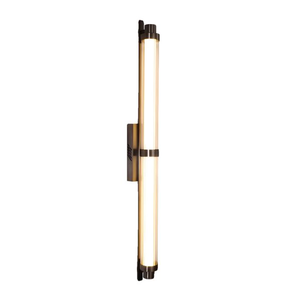 Modern Long Acrylic Tube LED Metallic Indoor Sconce Wall Lamp, 27.55''/35.43 - Image 8