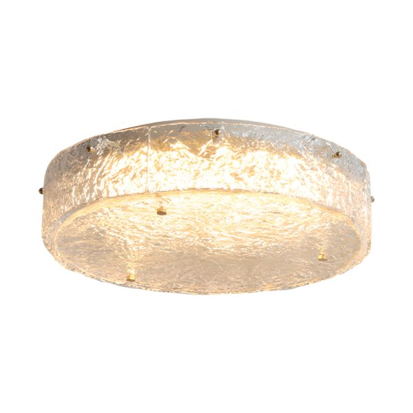 Round Water Ripples Acrylic Iron Simple Modern Ceiling Light Fixture - Image 6