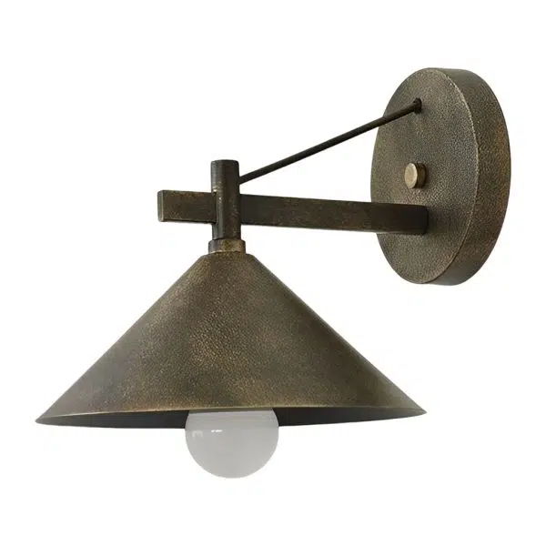 Conical Simple Waterproof Retro American-style Outdoor Wall Sconce Lighting - Image 6