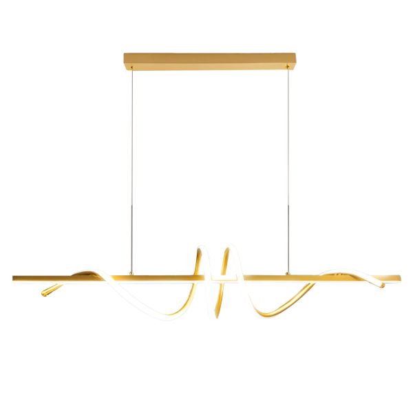 Creative Strip LED Stepless Dimming Nordic Kitchen Pendant Lighting - Image 13