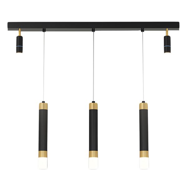 Minimalist Linear Strip 3 Step Dimming Modern Dining Chandelier Spotlight - Image 6