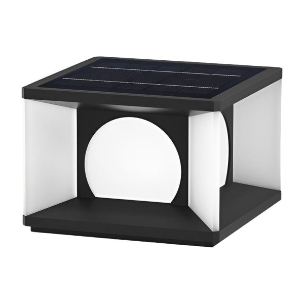 Square LED Waterproof Modern Solar Post Caps Lights Deck Post Lights - Image 11
