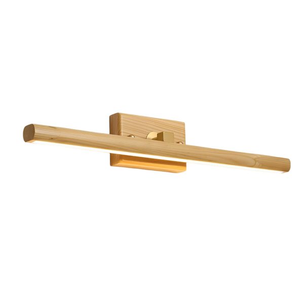 15''/23''/35'' Bathroom Vanity Light with Rotatable Wood LED Fixture - Image 8