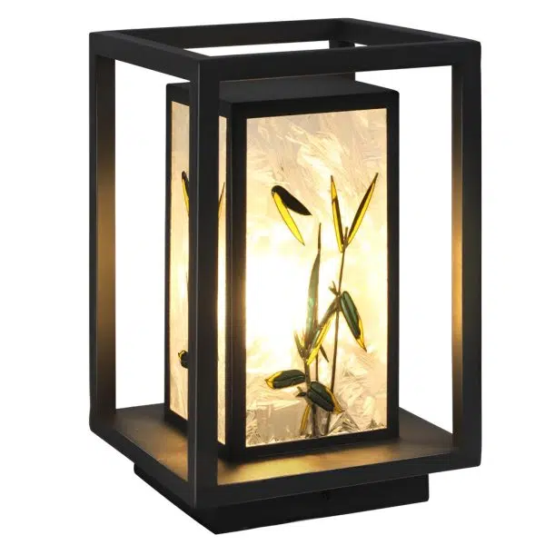 Artistic Solar LED Path Lights with Landscape Pattern - Image 11