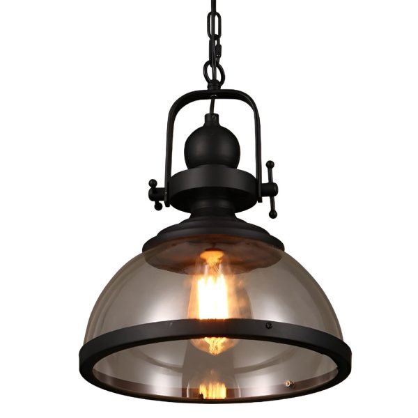 Antique Glass Iron Retro Industrial Pendant Ceiling Lights Dining Room Hanging Island Lamp - Image 6
