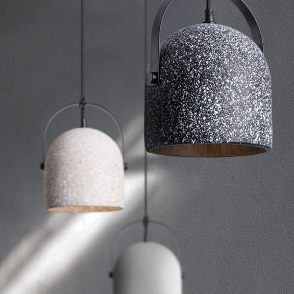 Nordic Creative Cement Cylinder 1-Light Pendant Light - Image 10