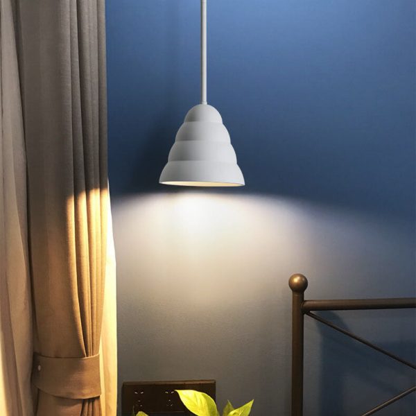 Modern Minimalist Macaron Geometric Metal 1-Light Pendant Light - Image 4