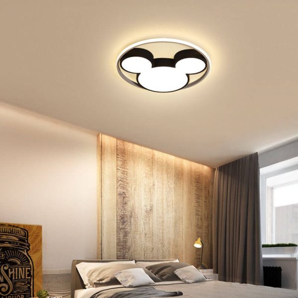 Cartoon Mouse LED Flush Mount Ceiling Light - Image 2