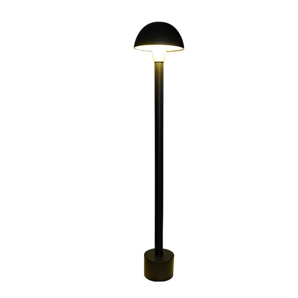Creative Mushroom Shape Outdoor Waterproof LED Black Modern Lawn Lamp - Image 8