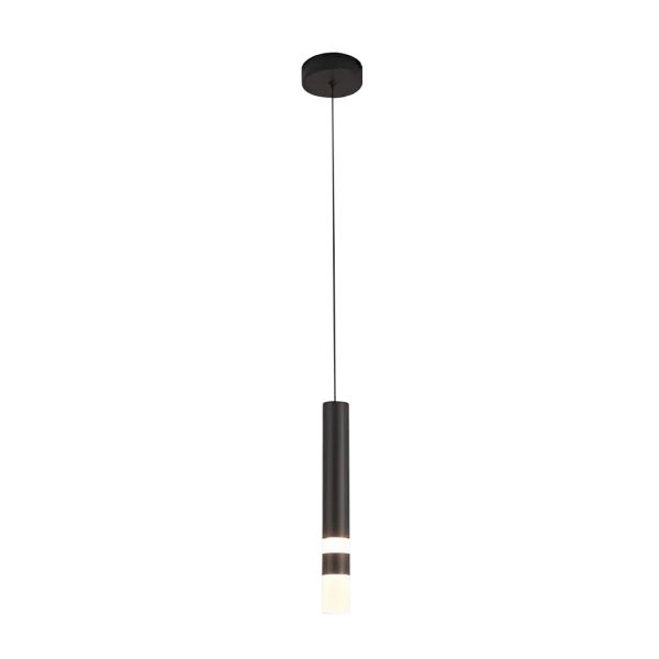 Personality Minimalist LED Black Nordic Pendant Light Kitchen Island Lighting - Image 14