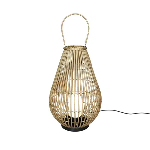Portable Waterproof Handmade Rattan Iron Modern Outdoor Light Lanterns - Image 6