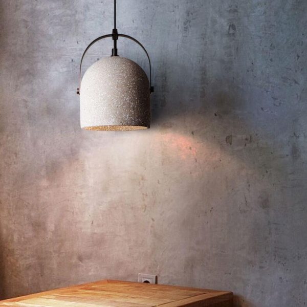 Nordic Creative Cement Cylinder 1-Light Pendant Light - Image 5