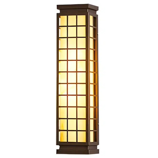 Classic Rectangular T5 Waterproof Vintage Outdoor Wall Lights Fixture - Image 8