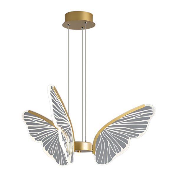 Butterflies LED Dimmable with Remote Control Modern Chandelier Hanging Lamp - Image 5