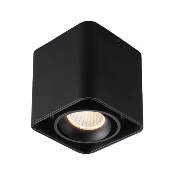 Square Adjustable Lamp Head Three Step Dimming LED Ceiling Grille Light - Image 10