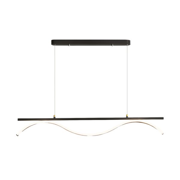 Linear Wave Design LED 1-Light Island Light - 47'' L - Image 10