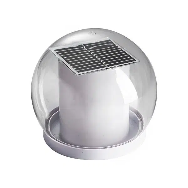 Intelligent Solar Floating Pool Lights with Smokey Ball Lampshade Multi-Mode Outdoor Lighting - Image 8