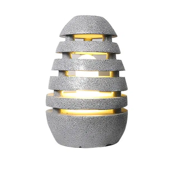 Resin Egg Shaped Waterproof LED Modern Outdoor Lawn Light Garden Lights - Image 9
