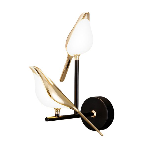 Magpies Creative Bird Adjustable LED Dimmable with Remote Nordic Wall Lamp - Image 10