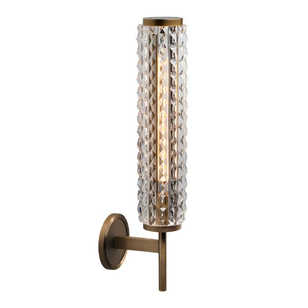 Creative Luxury Glass Copper American-Style Bedroom Wall Lights Indoor - Image 7