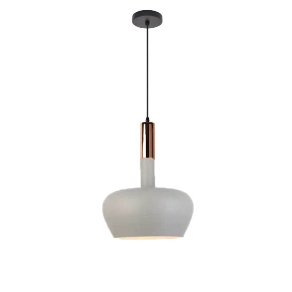 Nordic Macaron Aluminum Dome Bottle 1-Light Pendant Light - Image 6