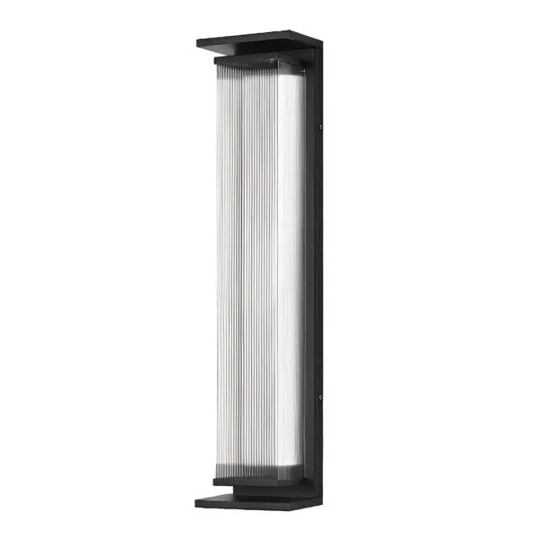 Creative Strip Waterproof Black Modern LED Wall Lamp Outdoor Wall Lights - Image 8