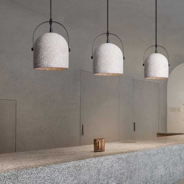 Nordic Creative Cement Cylinder 1-Light Pendant Light - Image 2