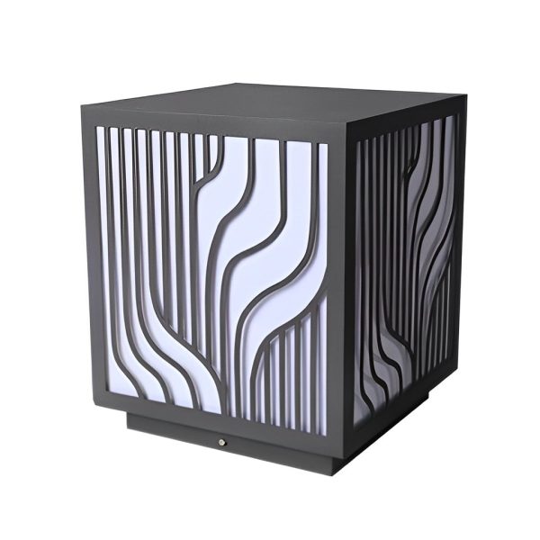 Square Creative LED Waterproof Modern Outdoor Fence Post Lights Pillar Light - Image 8