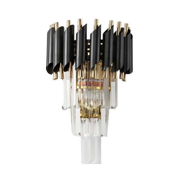 Creative Metal Crystal Glass LED Postmodern Wall Sconce Lighting - Image 10