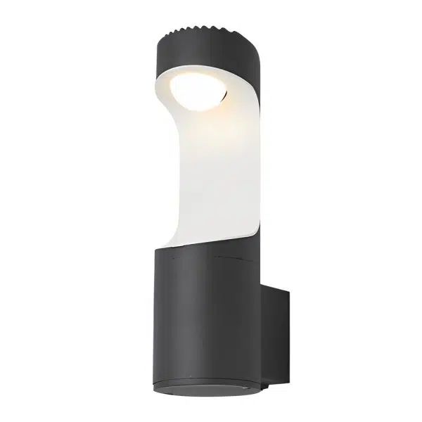 Creative LED Waterproof Black Modern Outdoor Wall Lamp Exterior Lights - Image 6
