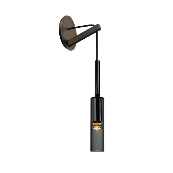 Nordic Copper Finish Wall Lights with Suspending Cord Stairway Wall Mounted Sconce - Image 6