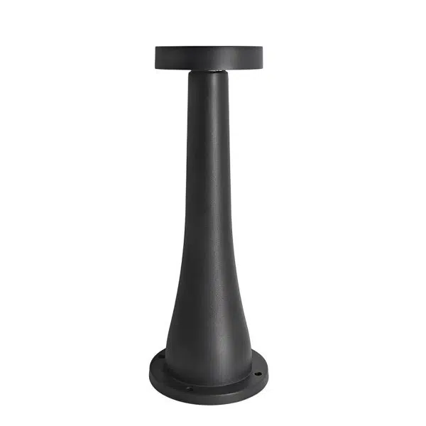 Round Mushroom Waterproof Aluminum Black Modern Outdoor Pathway Lights - Image 5