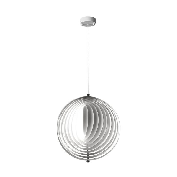 360?? Rotatable Metal Creative White Nordic Pendant Lights Hanging Lamp - Image 7