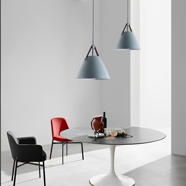 Creative Conical Metal Nordic Pendant Lighting Kitchen Island Lighting - Image 4