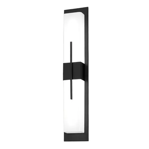 Creative Rectangular LED Waterproof Black Modern Outdoor Wall Lamp - Image 12