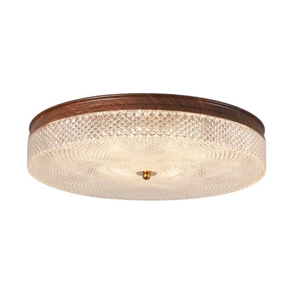 Round Acrylic LED Dimmable with Remote Control Retro Ceiling Lights Fixture - Image 8