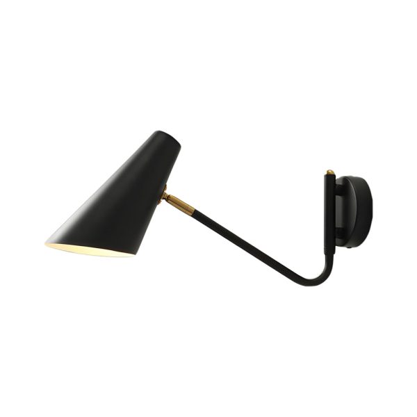 Modern Hoxton Hanging Wall Sconce with Conical Shade - 1-Light - Image 11