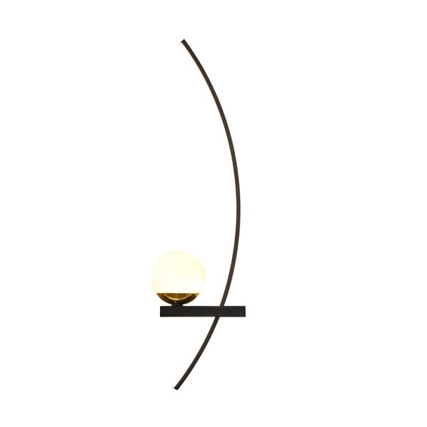 Curved Strip 3 Step Dimming LED Wall Sconce Lighting Wall Lamp - Image 10