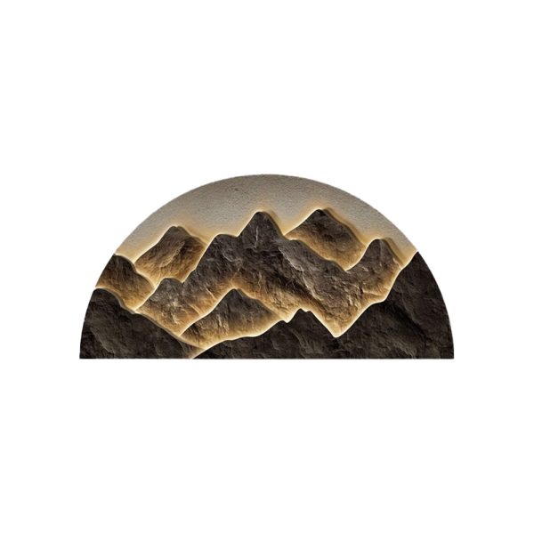 Semicircular LED Lighting Wall Decorative Painting - Image 6