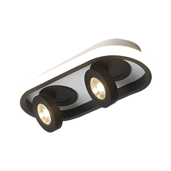 Rounded Rectangular LED Adjustable Spotlight Modern Ceiling Lights - Image 11
