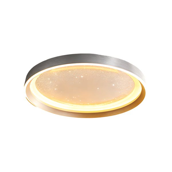 Round Acrylic Starry Sky 3 Step Dimming LED Simple Modern Ceiling Lamp - Image 6